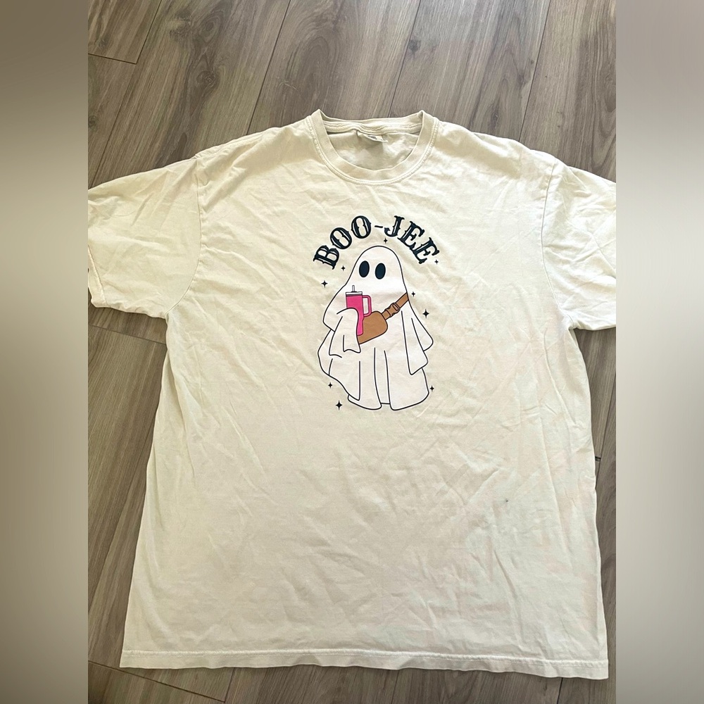 BOO-JEE GHOST HALLOWEEN TSHIRT - XL
